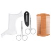 Beard Stencil, Moustache Beard Stencil, Beard Shaping Tool, Transparent Beard