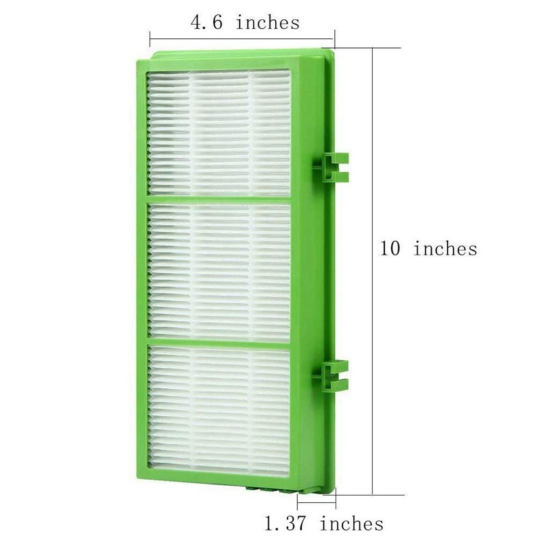DerBlue 4 pcs True HEPA Filter Compatible with Holmes AER1