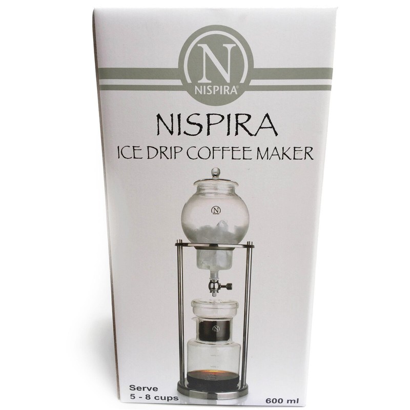 Nispira Iced Coffee Cold Brew Dripper Copper Stainless Steel Set