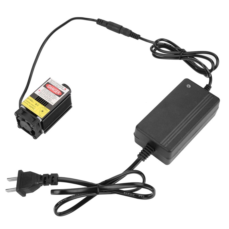 FA02 1600mW 445nm Focusable Blue Laser Module with Power Adapter