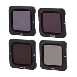 TELESIN Action Camera Lens Filter CPL ND8 ND16 ND32 Filters Kit Magnetic Adsorption for DJI Action 2 Camera