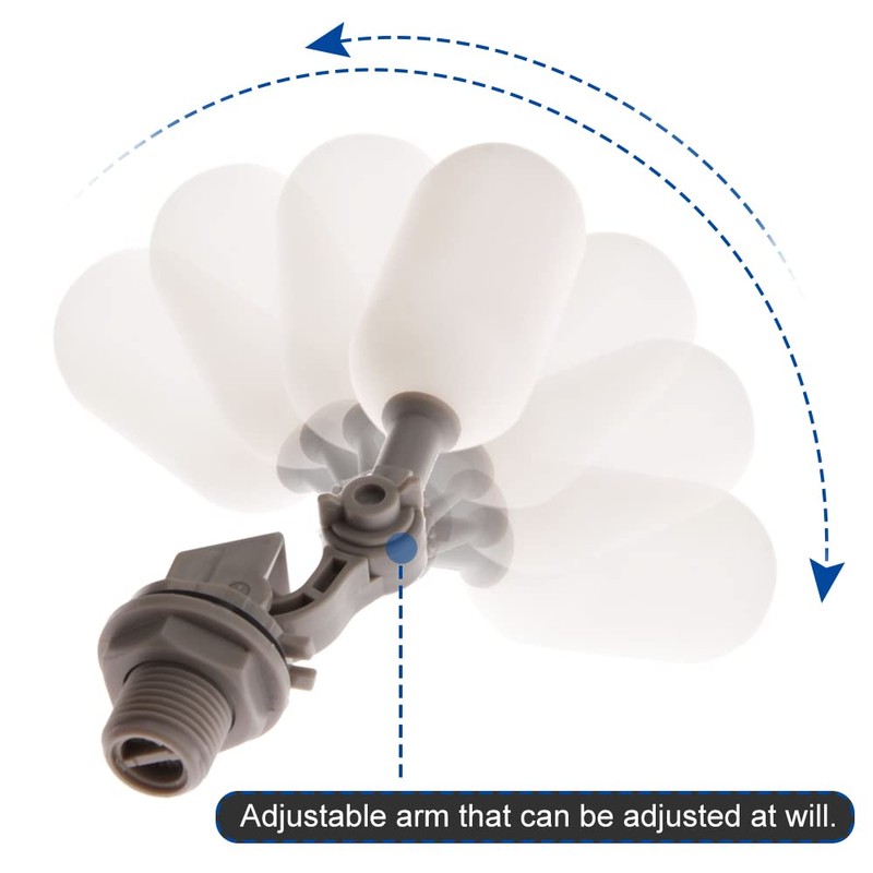 1pc Mini Float Valve Adapter Float Valve Easy Connection Elbow