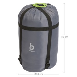 Bo-Camp Kompressionspacksack XL Kompressionssack Schlafsack Beutel Packsack groß