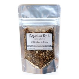 Reiki Charged Angelica Root Angelica Archangelica Wildcrafted in Poland Loose Leaf Dried 0.8 oz bag Small Sample Tea