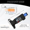 Pack of 2 Tread Depth Gauge for Tyres, Digital Tyre