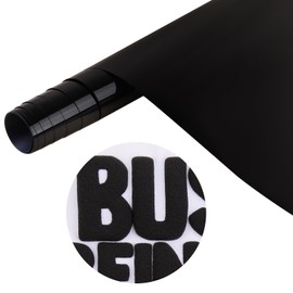 Tintnut Black Puff HTV Vinyl Heat Transfer 30 cm x 152 cm for Creative Iron-On Transfers - Perfect for Cricut, Plotters and Heat Presses
