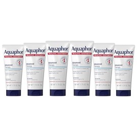 Aquaphor Healing Ointment, Advanced Therapy Healing Ointment for Dry Skin, Skin Protectant for Dry Cracked Skin - 1.75 oz. Tube (Pack of 6)