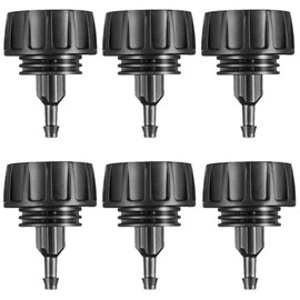 3/4 Inch FHT Faucet to 1/4 Inch Drip Irrigation Tubing Adapter, Connect 3/4'' Female Pipe Thread Swivel to Faucet, Sprinkler Manifold, Garden Hose Adapter