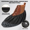 100/200 Pcs Shoe Covers Disposable Non-Slip, Reusable Shoe Covers for