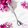 Graceful Feather Teaspoon - 6in - Teaspoon Color: Silver