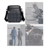 SH Bandolera Hombre Mujer Cuero Crossbody Bolsa Mariconera,2pcs