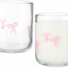 Khen 2 Pack Coquette Bow Icon Juice Glass Coquette Bow