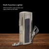 Visol Maui Butane Quad Torch Refillable Gas Table Lighter, Built