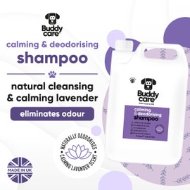 Buddycare Calming & Deodorising Dog Shampoo by Buddycare | Lavender Scented | with Aloe Vera and Pro Vitamin B5 (169.07oz)