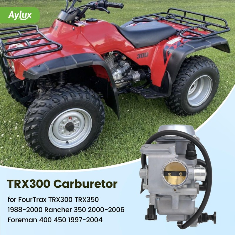 Aylux FourTrax 300 Carburetor Kits for FourTrax TRX300 TRX350 1988-2000