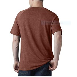 Dickies Men's Short Sleeve Performance Cooling Tee Big-Tall, Red Rock Heather, 3X