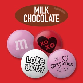 M&M’S WORLD Valentines Day Chocolate Candy 2lb Variety Pack for Gift Baskets and Party Favors