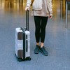 SHERCHPRY 6-Pack Black Luggage Corner Protectors, Durable Plastic Suitcase Edge