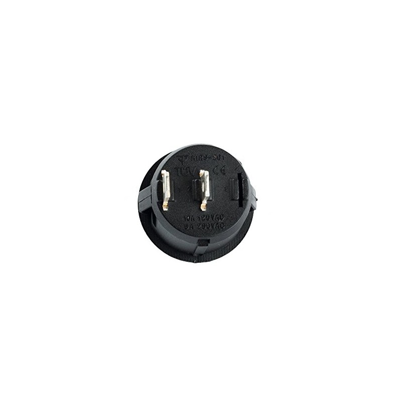 edi-tronic Rocker Switch Round Small 2-Pin 250 V 6 A