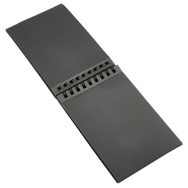 KINGART Black Art Paper Pad (661-1), 5 x 7.5 inches, 75 Sheets, Spiral-Bound, Acid-Free