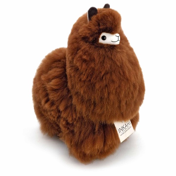 Inkari Alpaca Stuffed Animal I 12.6 inch I Made of