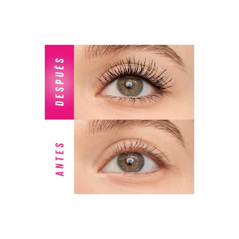 Maybelline NY Lash Sensational Firework, Máscara de Pestañas Waterproof con
