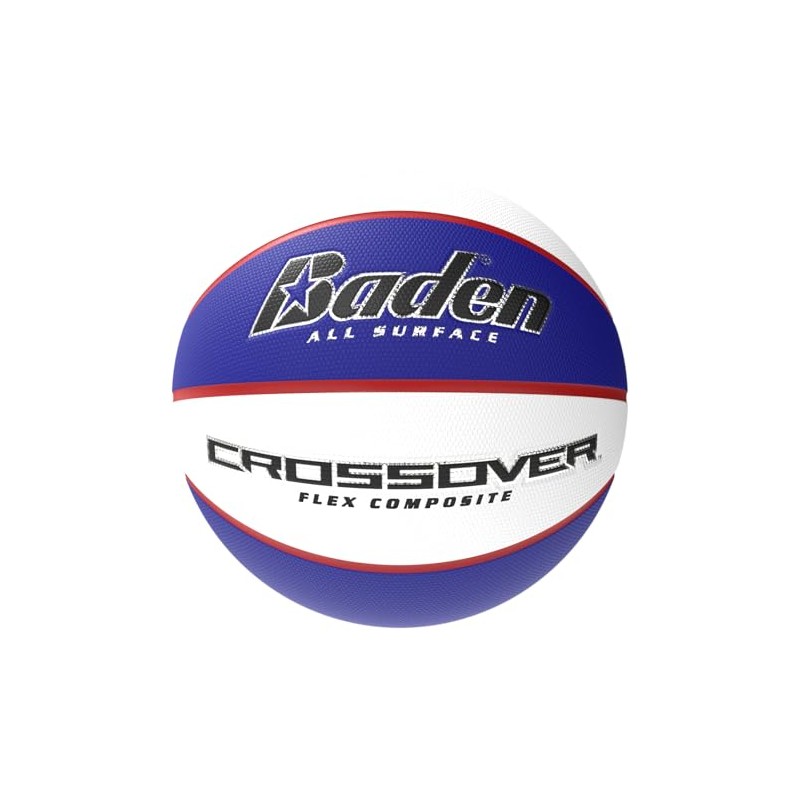 Baden Crossover Flex Composite Basketball | High-Performance Indoor/Outdoor Ball |
