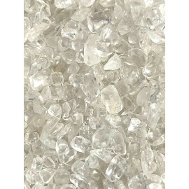 Cisco Traders 4oz Clear Quartz Gemstone Chips 5-10mm Reiki Healing Crystal Energy Power Aura