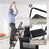 4-Step Ladder with Tool Platform, Wide Anti-Slip Platform & Thick
