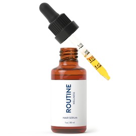 Routine Wellness Suero Avanzado Para El Cabello | Tratamiento Nutritivo Del Cuero Cabelludo Para Un Mayor Soporte Y Grosor Del Cabello Con Aceites Naturales | Ideal Para Hombres Y Mujeres | 30 | Tratamiento nutritivo del piel cabelludo
