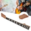 Wood Electric Guitar Neck 22Frets Rosewood Fingerboard with Trapezoidal Inlay