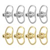 JIYIN Pack of 8 Stud Earrings Closure, Earring Clasp for