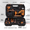 Universal 46 Pcs Orange Portable DIY Repair Hand Tool Kit