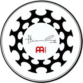 12" Drum Practice Pad, Silicone — Medium Rebound and Controlled Volume for Speed, Power and Precision, Classic Logo, 2-YEAR WARRANTY