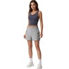QINSEN Womens Sweat Shorts Casual Lounge Cotton Shorts High Waist