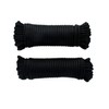 Everyday Survivor Heavy Duty Black Paracord Set (1100 lb. Breaking