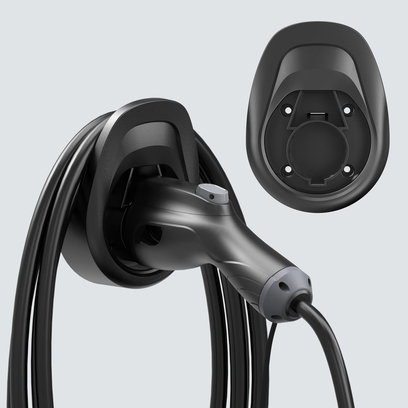AIMILER EV Charging Cable Holder with Charging Head Bracket Compatible