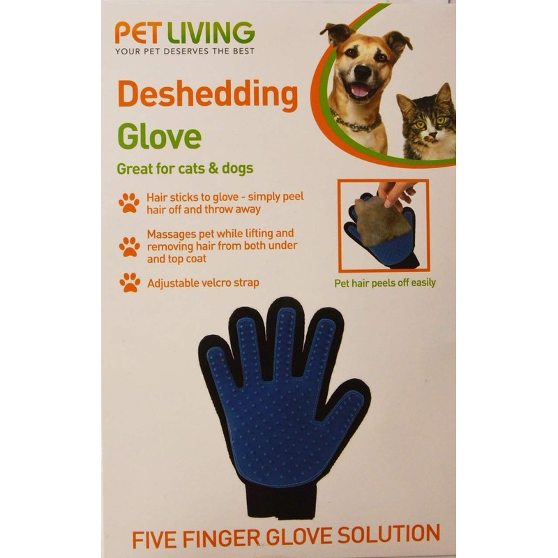 Deshedding Glove Hair Removal for Dogs&Cats