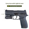 MCCC Molle OWB Holster for Pistols with Flashlight or Laser,