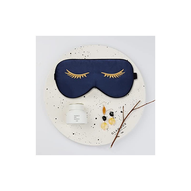 townssilk townssilk Silk Sleep mask with Adjustable Strap,Comfortable and Super