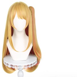 Akixen Hoshino Ruby Hoshino Loose Wig, Cosplay, Anime Hair Net, Fashion Present, Events, Halloween, Christmas, Heat Resistant, Disguise, School Festivals, Cultural Festivals, Festivals