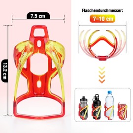 Bottle Holder Bicycle Drink Holder Bicycle Improved Version Water Bottle Holder Beautiful Unbreakable Lightweight Water Bottle Holder Bottle Holder for MTB Road Bike Mountain Bike