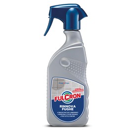 FULCRON - Rinnova Fughe Detergente Pronto All Uso per Pulizia Profonda Fughe Bianche e Colorate di Pavimenti e Rivestimenti Formula in Gel 400ml