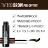 Maybelline Tinta Semi Permanente para cejas que dura hasta 3 días, Tattoo Brow 3 Day, Tono Dark Brown, 4.6g