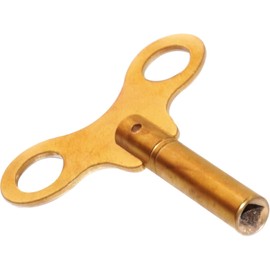 Key for Clock Winding Mechanical Clock Crank Winder Key Tool Brass Made (Key No. 3-3mm I.D.)