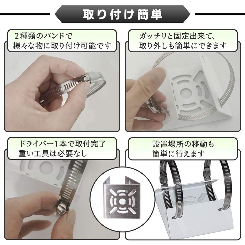 Stainless Steel Security Camera, Mounting Hardware, For Power Poles, Self-made