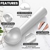 CUNSENR 7 inch Ice Cream Scoop - One-Piece Nonstick Aluminum