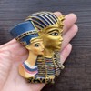 3D Egyptian Pharaoh and Queen Egypt Fridge Magnet, Egyptian Souvenir