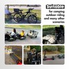 Bike Trailer Connector, Portable Folding Bicycle Trailer with Quick Release
