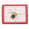 dabelino® Wrapping Paper Set Stars (Red/White): 4x Sheets + 4x
